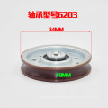 W41 KONE lift AMD door  hanging wheel 94*19*6203 door pulley upper and lower gear 94 hall door eccentric wheel